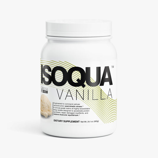 ISOQUA™ (Vanilla) - 100% Whey Protein Isolate