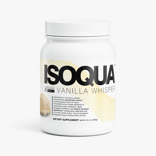 ISOQUA™ (VANILLA WHISPER) - 100% Whey Protein Isolate