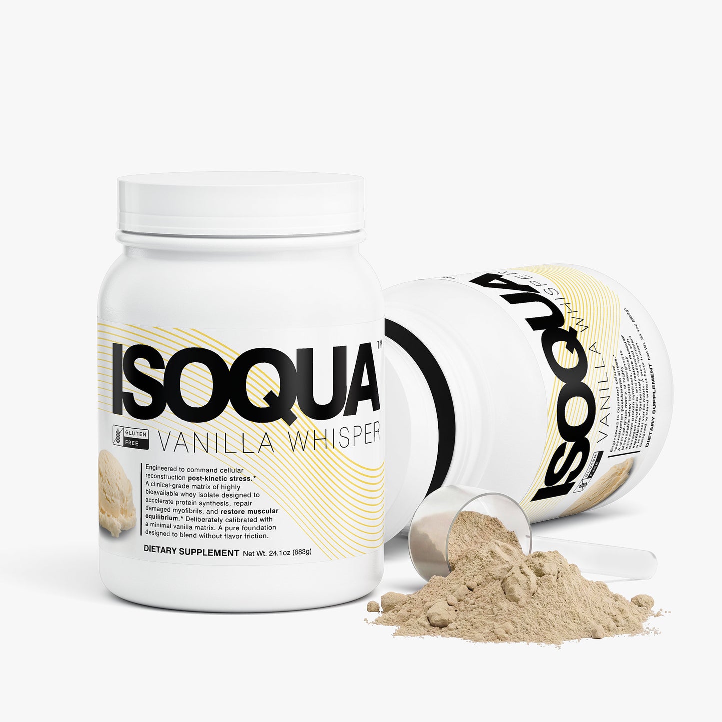 ISOQUA™ (VANILLA WHISPER) - 100% Whey Protein Isolate
