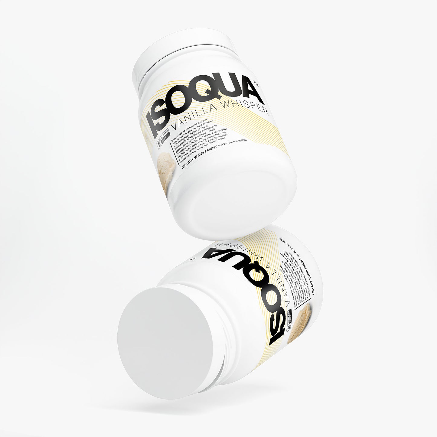 ISOQUA™ (VANILLA WHISPER) - 100% Whey Protein Isolate