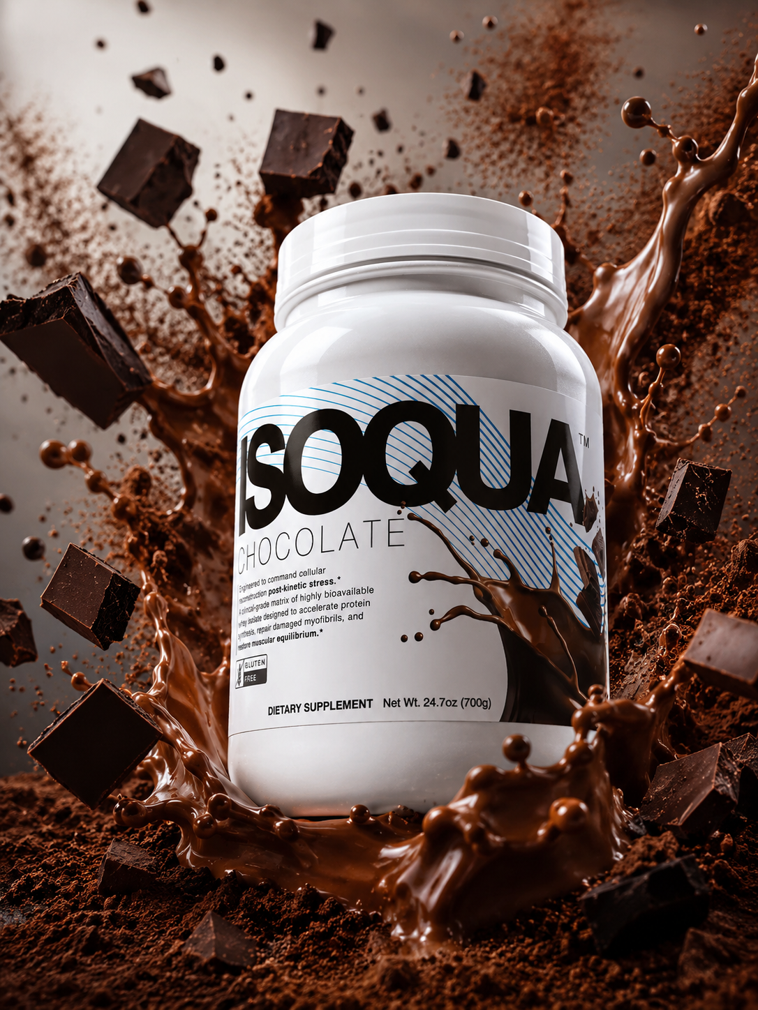 ISOQUA™ (Chocolate) 100% Whey Protein Isolate