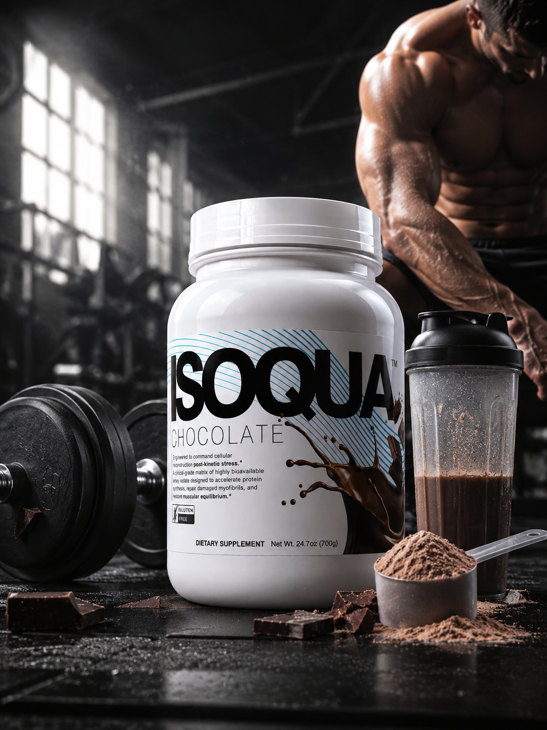 ISOQUA™ (Chocolate) 100% Whey Protein Isolate